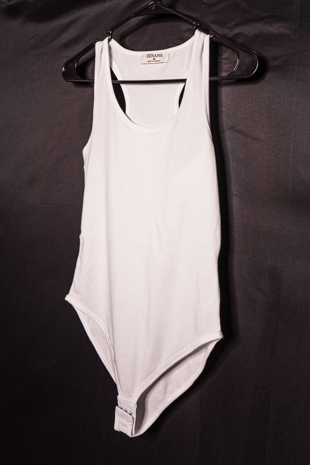 PREMIUM COTTON RACERBACK TANK BODYSUIT