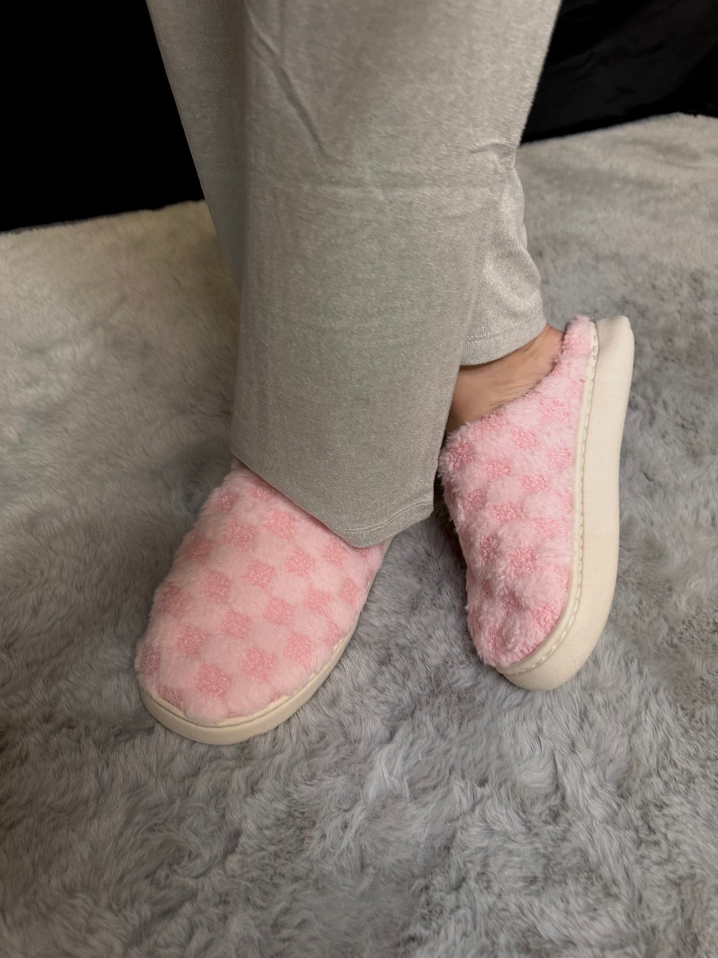 Checker Slippers