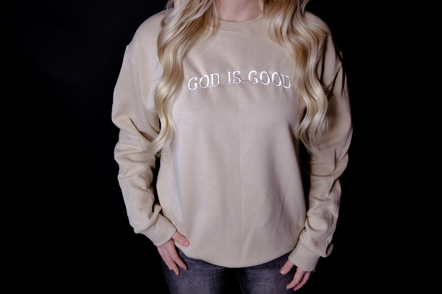 God is good sweatshirt