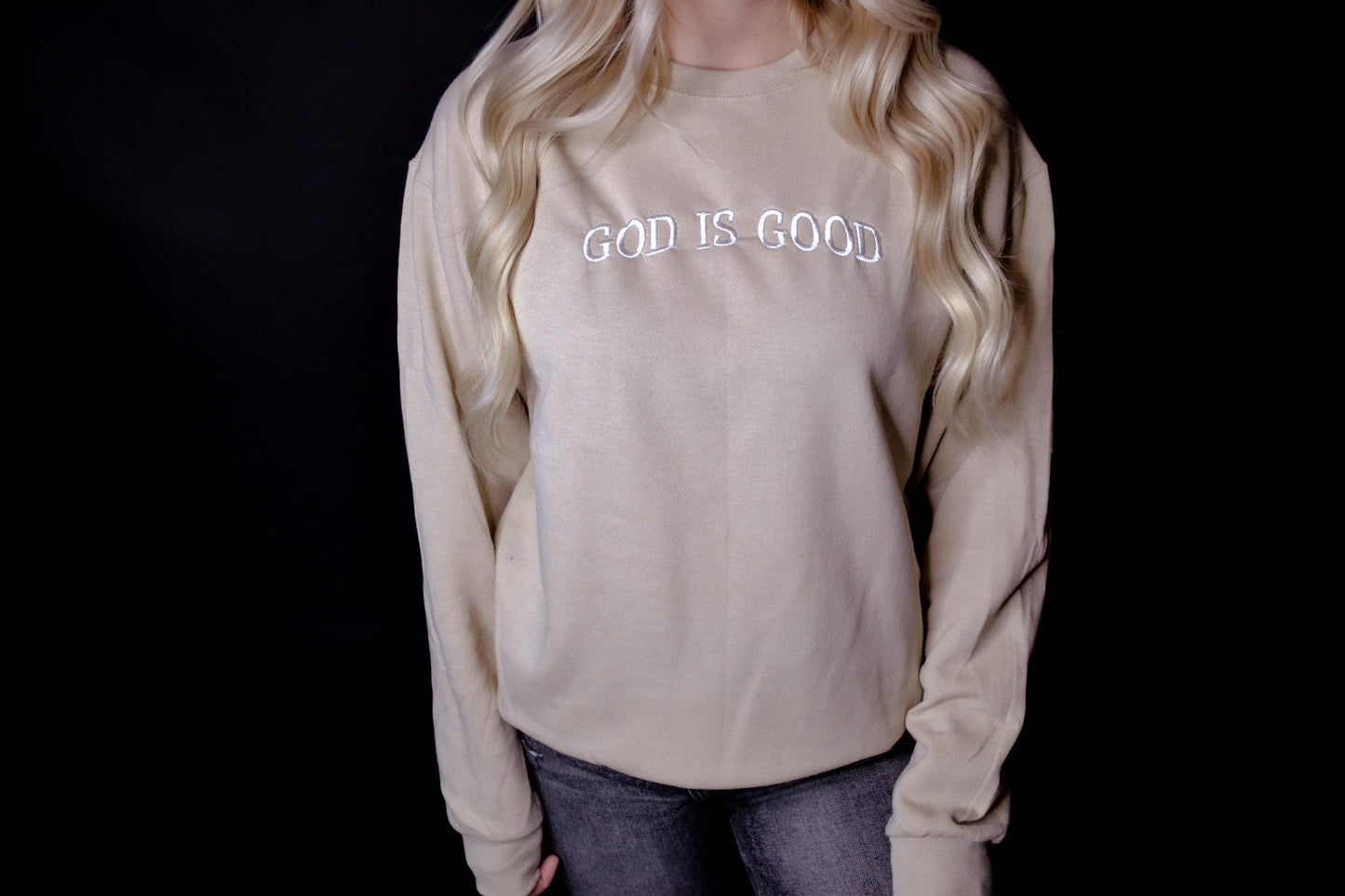 God is good sweatshirt