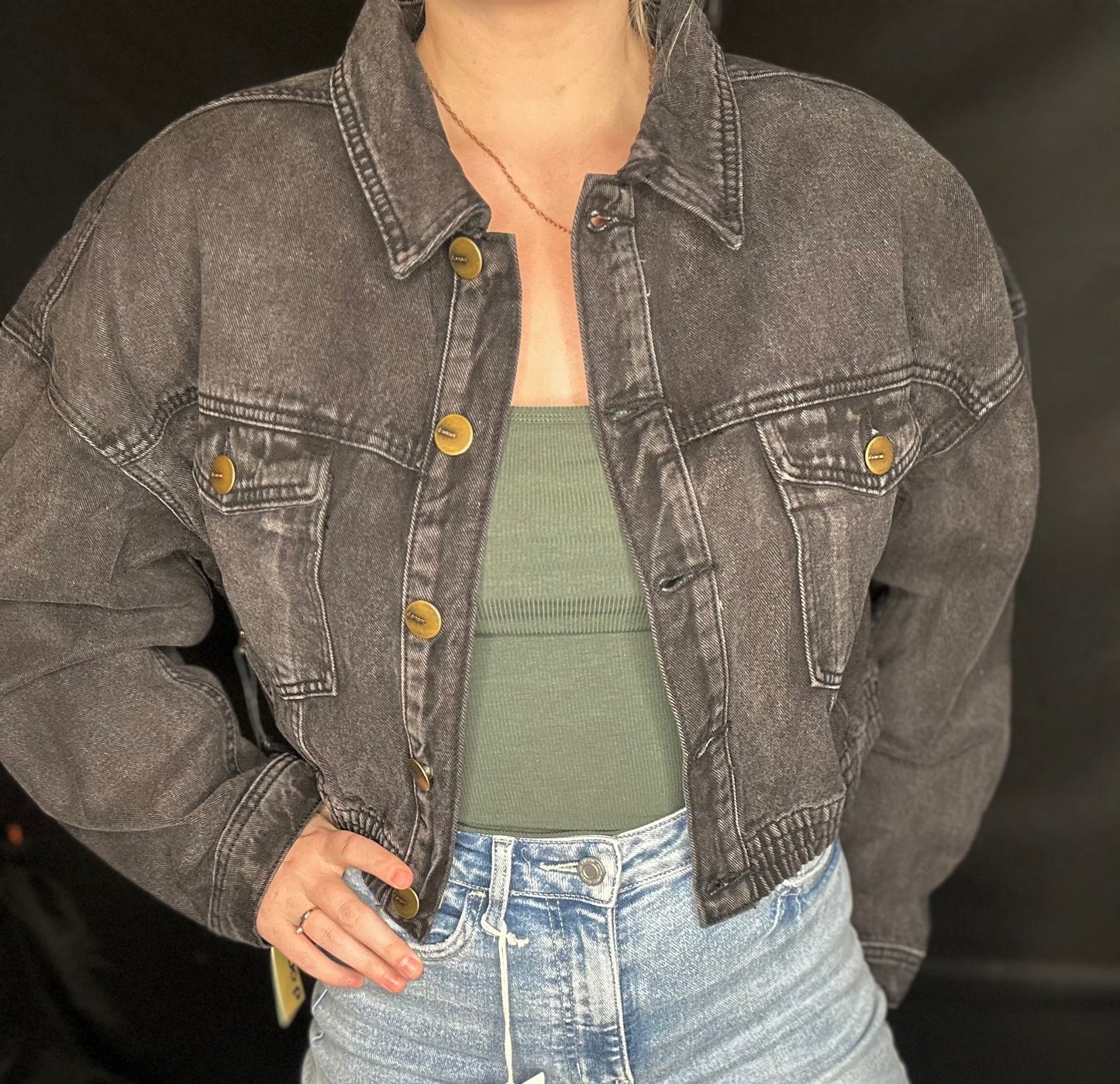 Curvy Jean Jacket