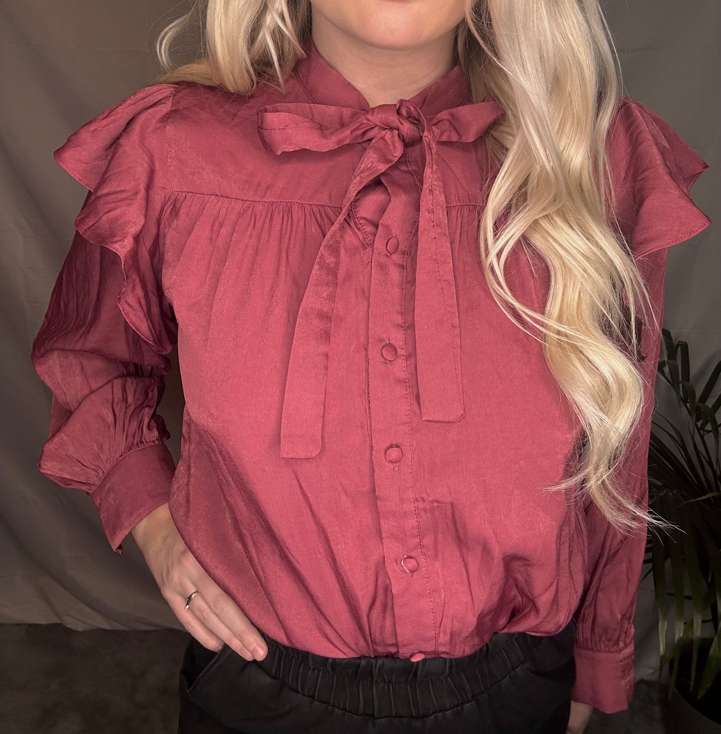 Ruffle Blouse