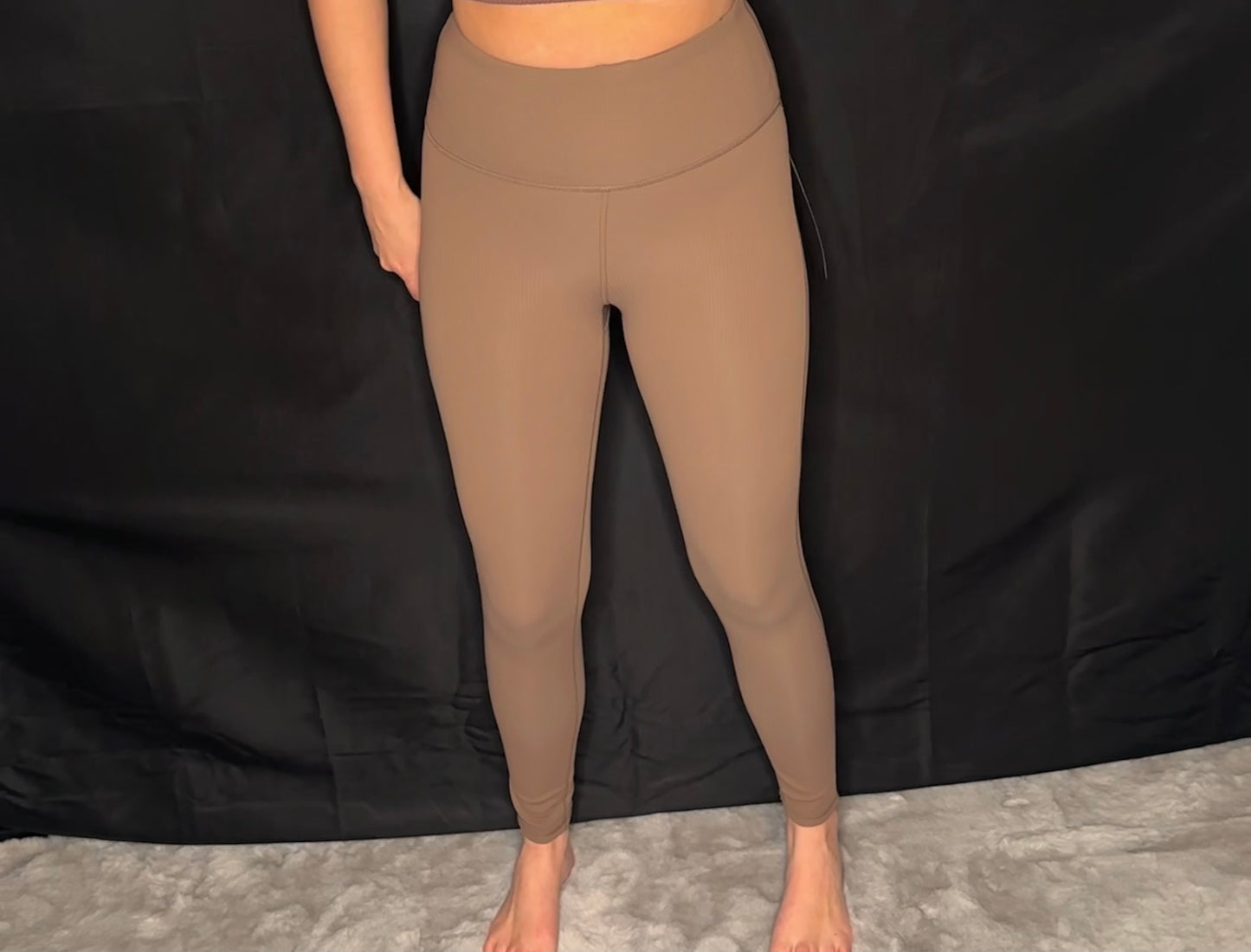 Ribbed High Waisted Leggings