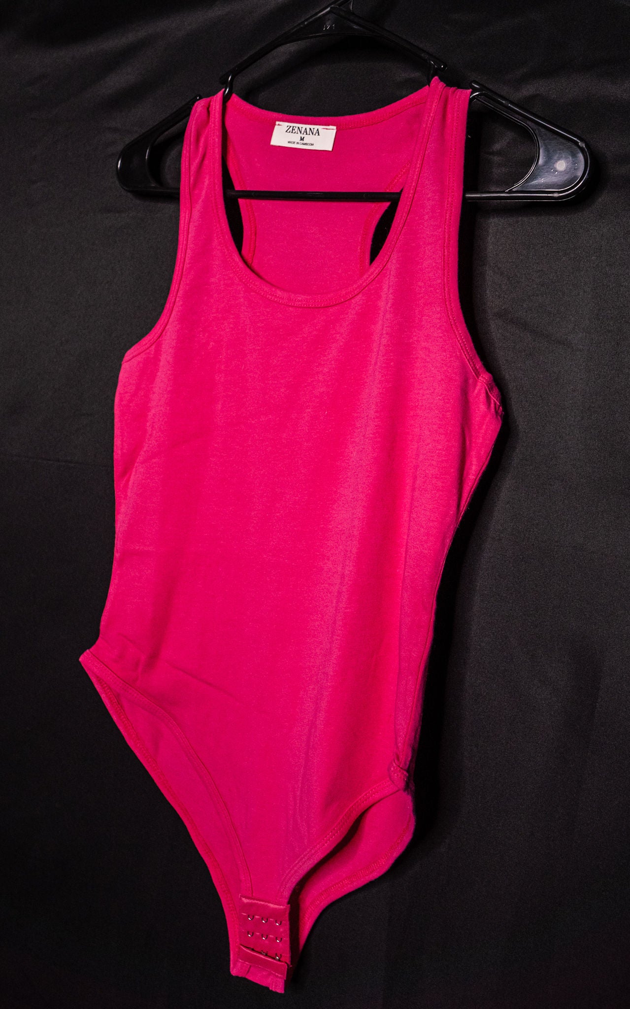 PREMIUM COTTON RACERBACK TANK BODYSUIT